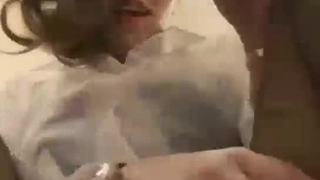 旗袍妹子露鲍鲍~洗手作羹汤完就要床上激战~