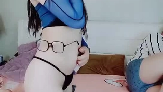 超顶美臀淫荡骚货女神被调教成母狗